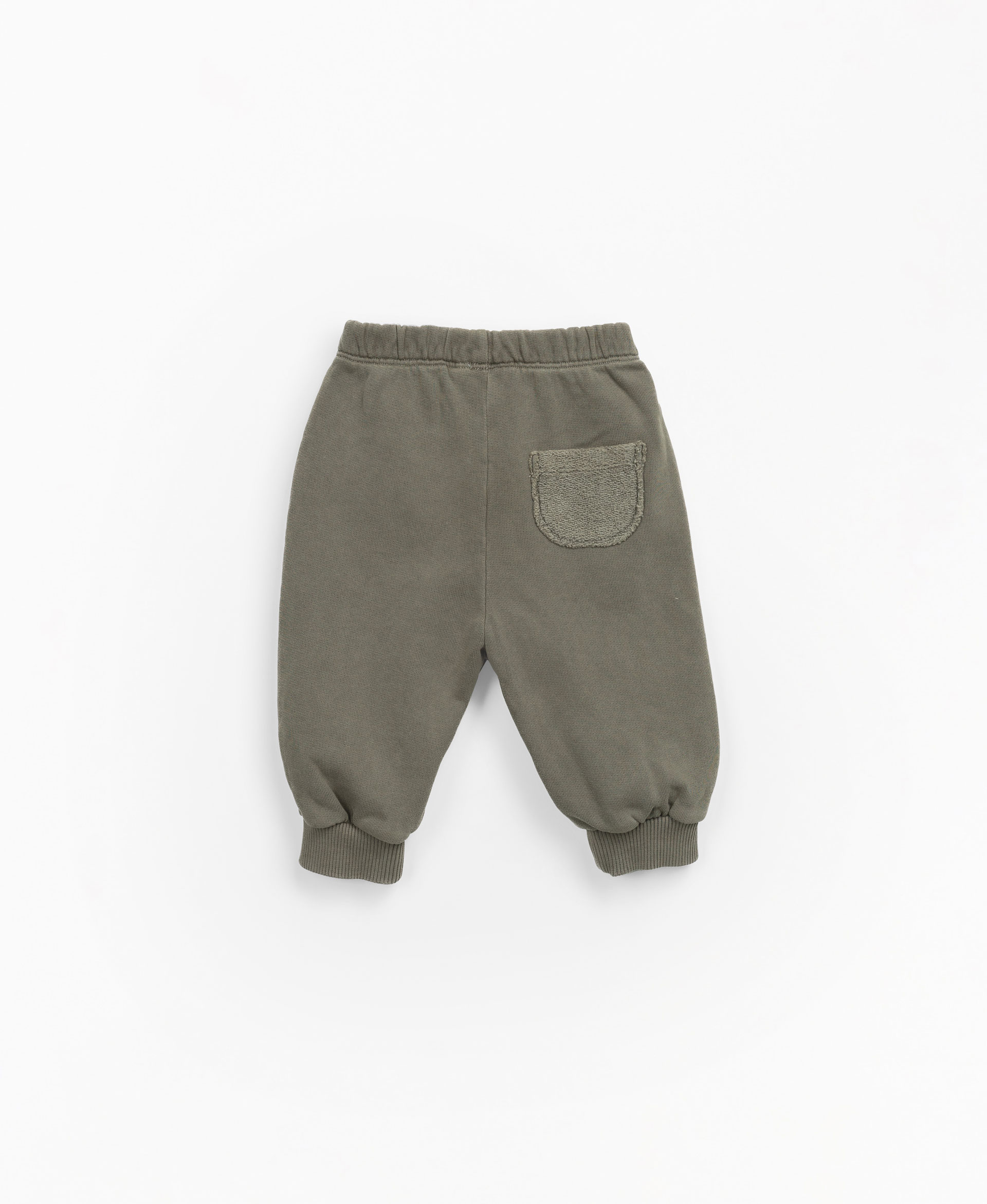 Jersey stitch trousers with rear pocket | Mother Lúcia