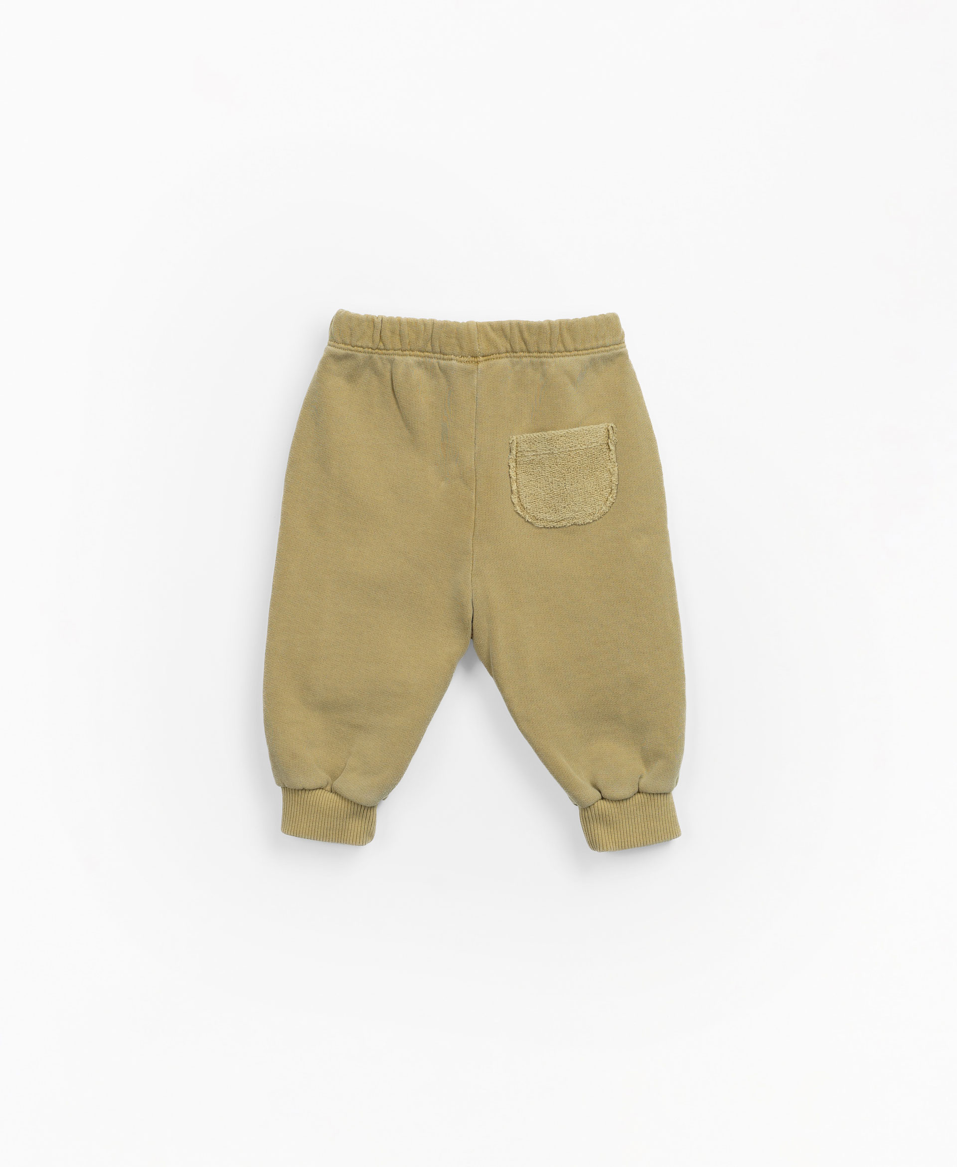 Jersey stitch trousers with rear pocket | Mother Lcia