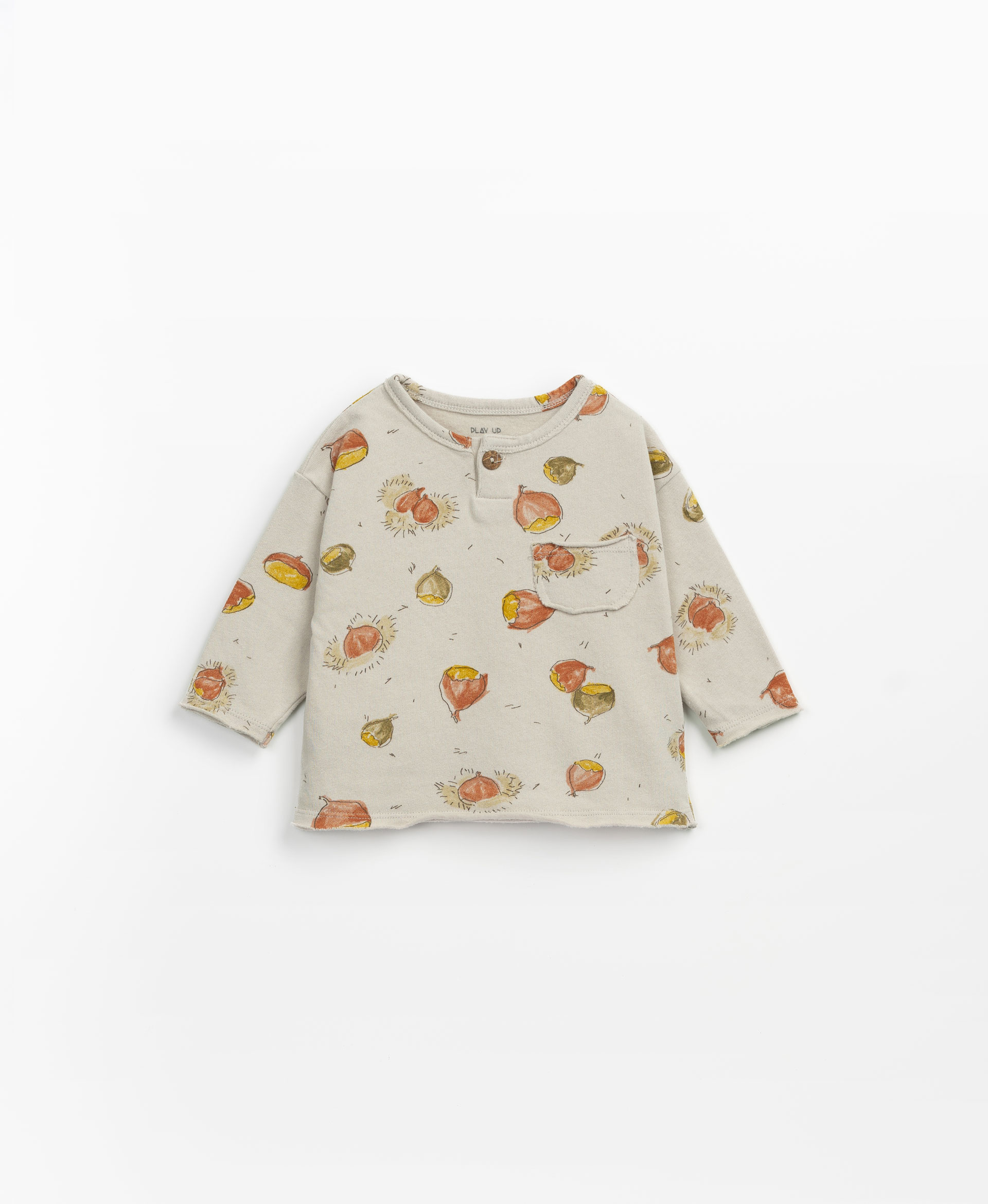 T-shirt com estampado de castanhas | Mother Lúcia