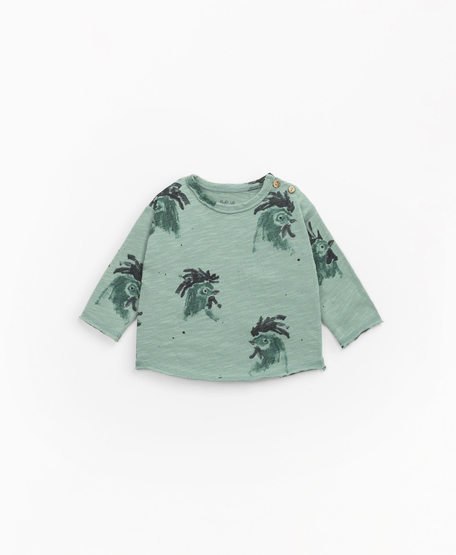 Organic cotton T-shirt in with print | Mother Lcia