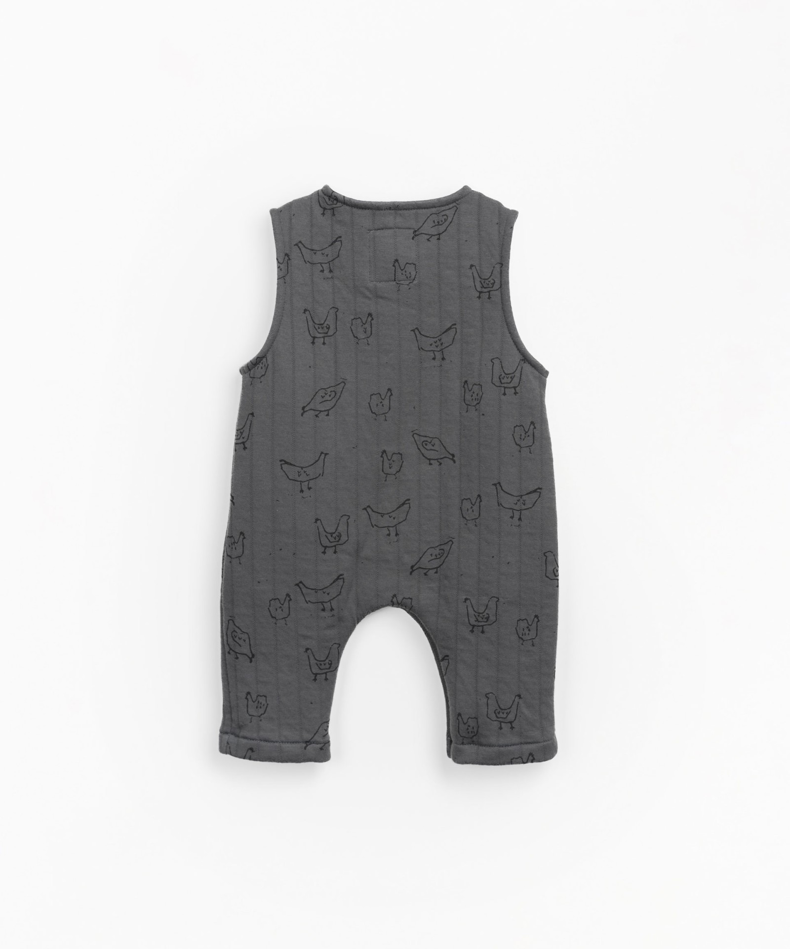 Jumpsuit with chicken print