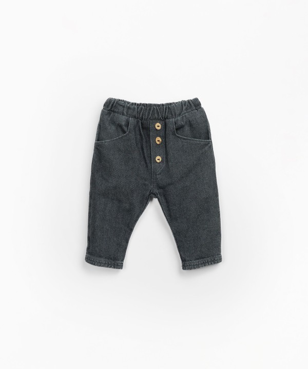 DENIM TROUSERS