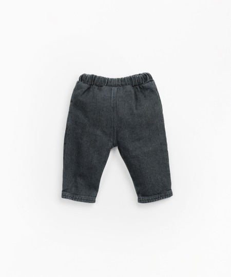 DENIM TROUSERS