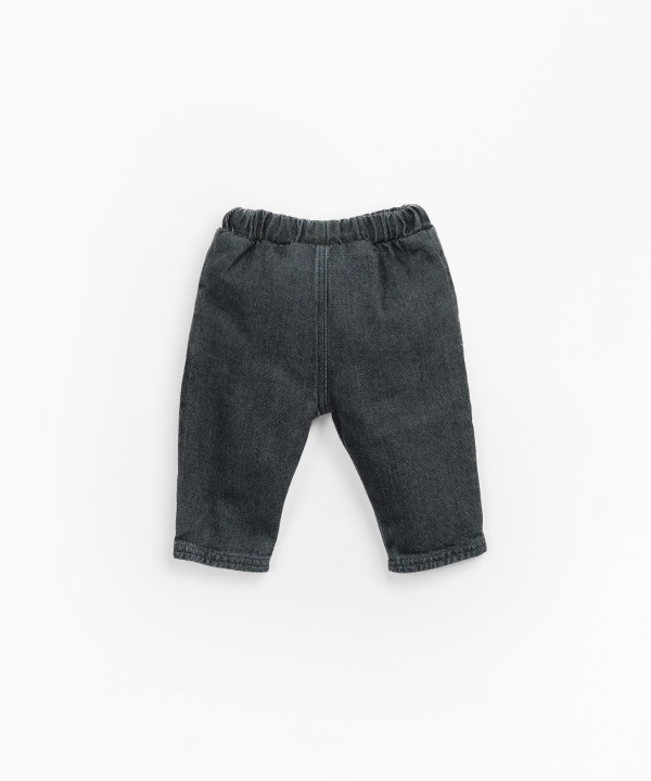 DENIM TROUSERS