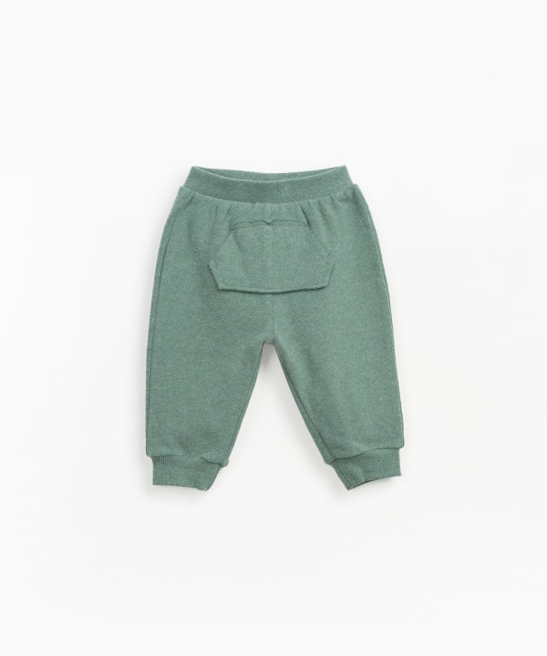 Leggings com bolso canguru