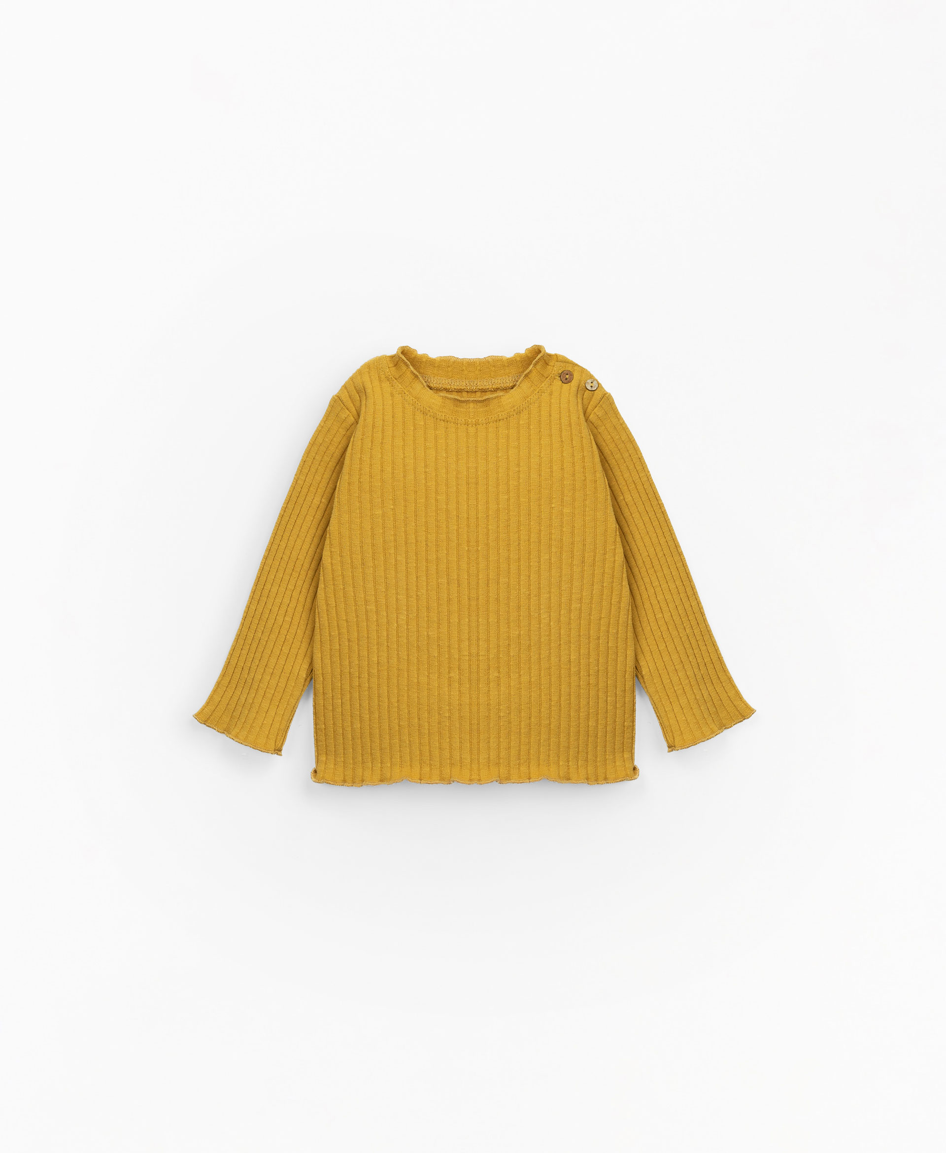 Ribbed, jersey knit T-shirt | Mother Lcia