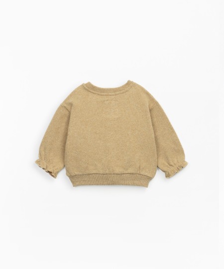 Camisola mistura de algodão orgânico e algodão