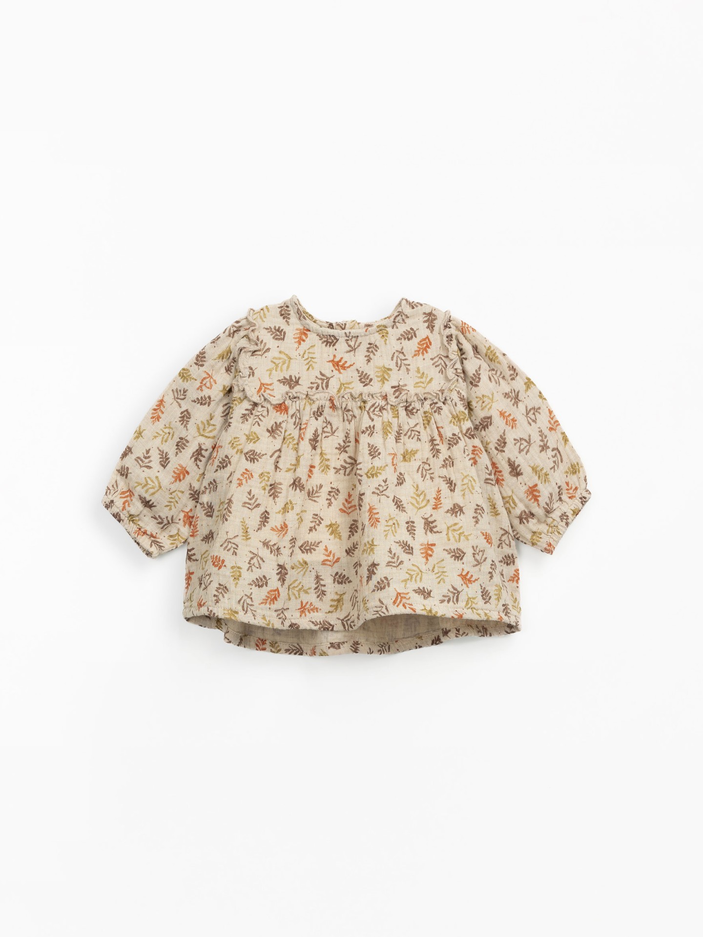 Túnica em tecido com estampado