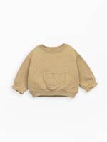 Sweat en m�lange de coton biologique et de coton