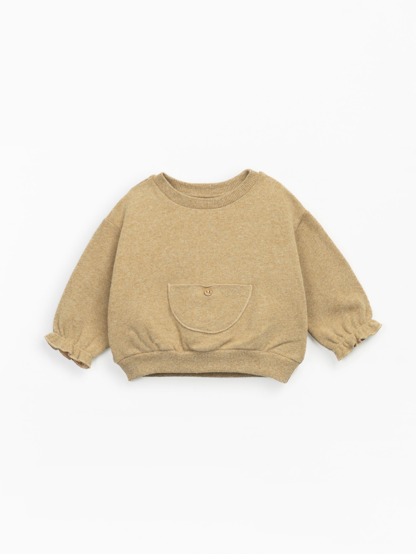 Sweat en mélange de coton biologique et de coton