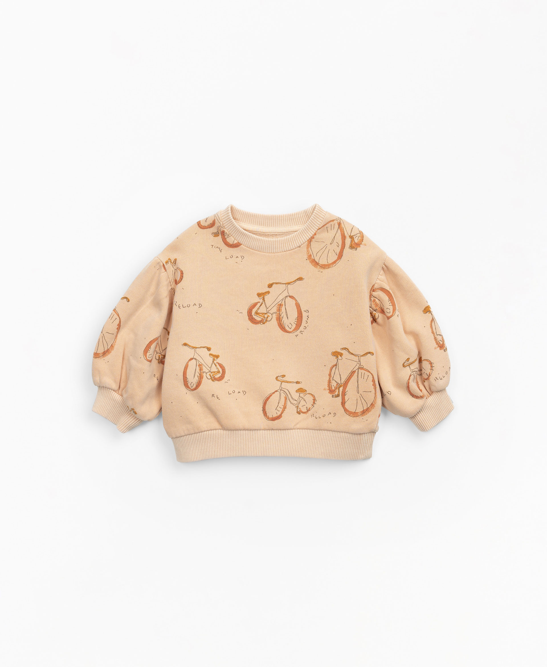 Sweater with bicycles print | Mother Lúcia