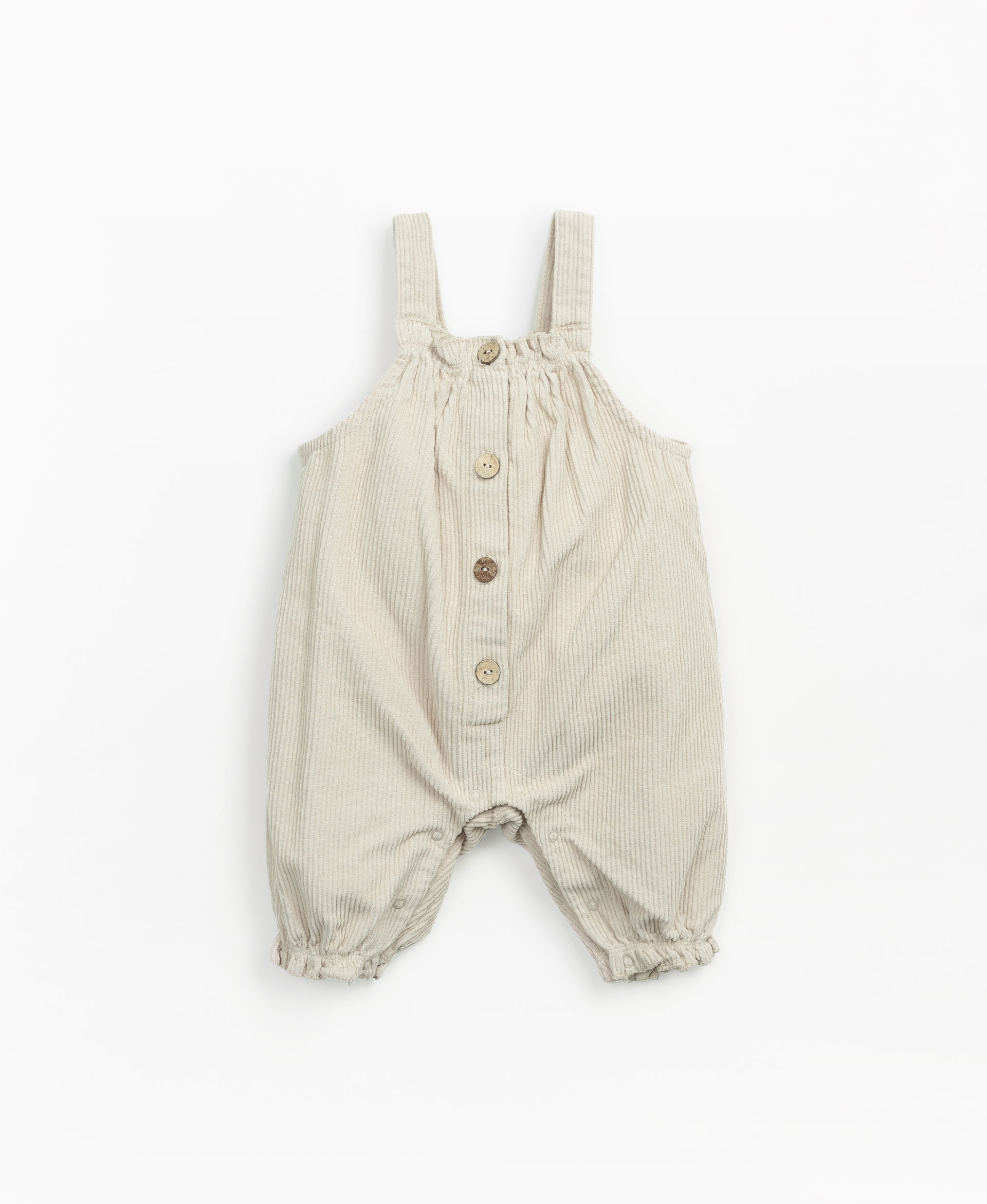 Corduroy jumpsuit for baby girl | PlayUp