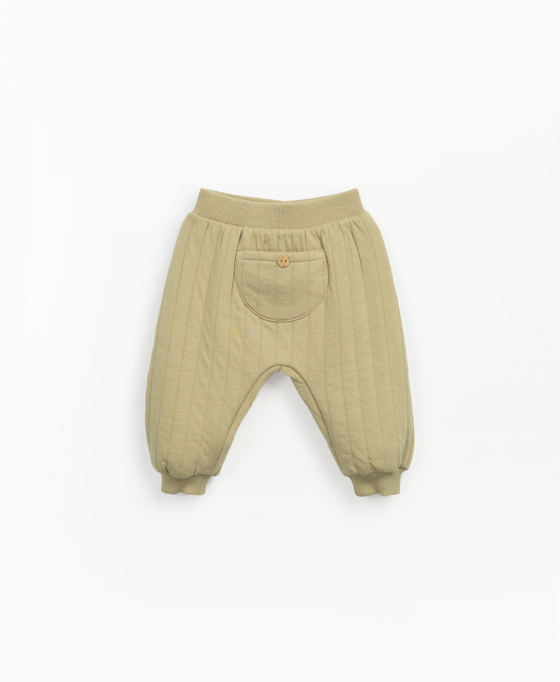 Padded trousers with recycled fibres | Mother Lcia