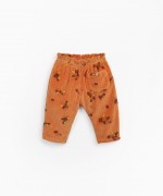Jersey stitch trousers with pocket | Mother Lcia
