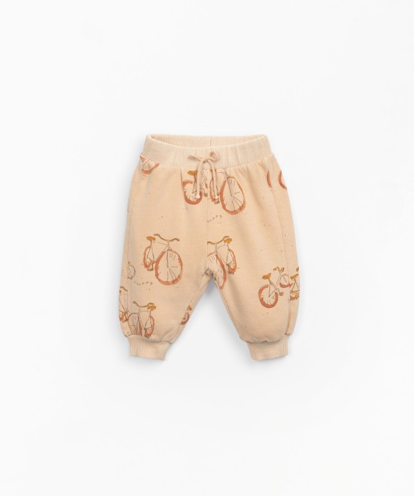 CAL�A FELPA ESTAMPADA