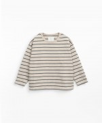 T-shirt ray en maille | Mother Lcia