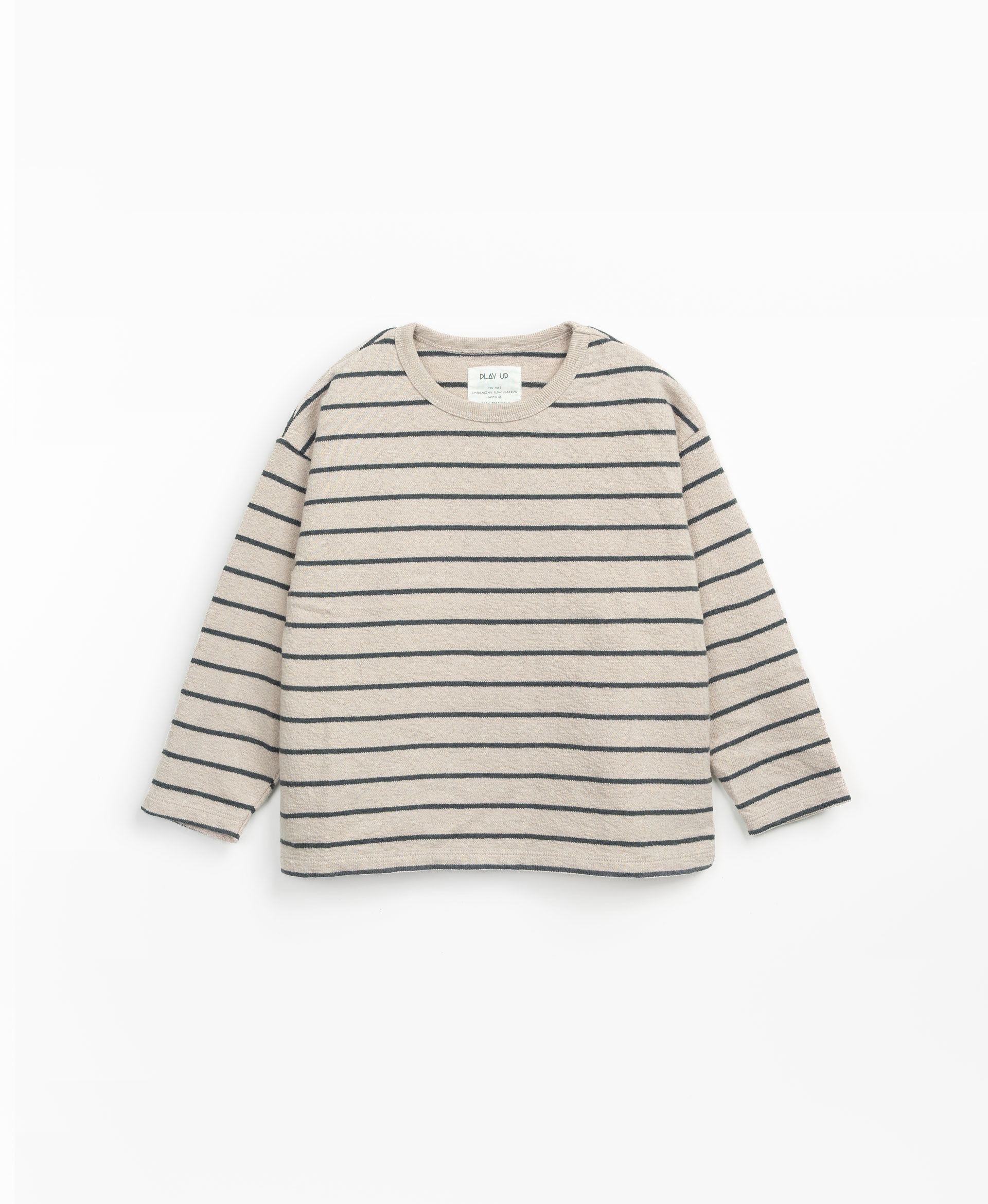 Striped, jersey stitch T-shirt | Mother Lcia