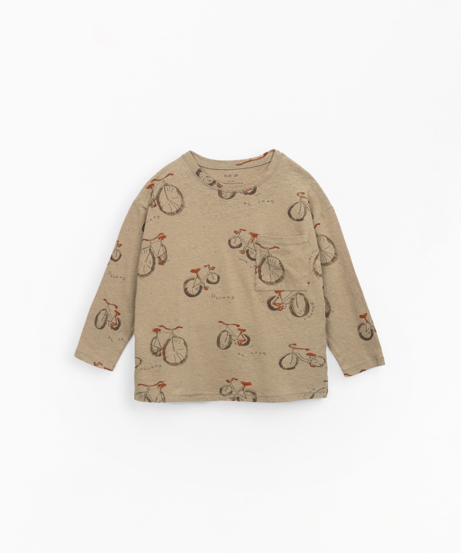 PLAYERA MANGA LARGA JERSEY ESTAMPADO