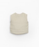 Vest with coconut button opening | Mother Lcia