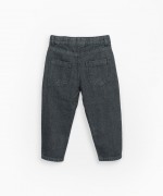 Denim trousers with recycled cotton | Mother Lcia