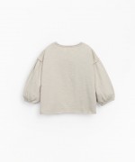 Jersey knit organic cotton T-shirt | Mother Lcia