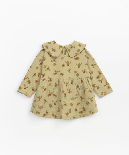 TUNICA MISTO STAMPATO