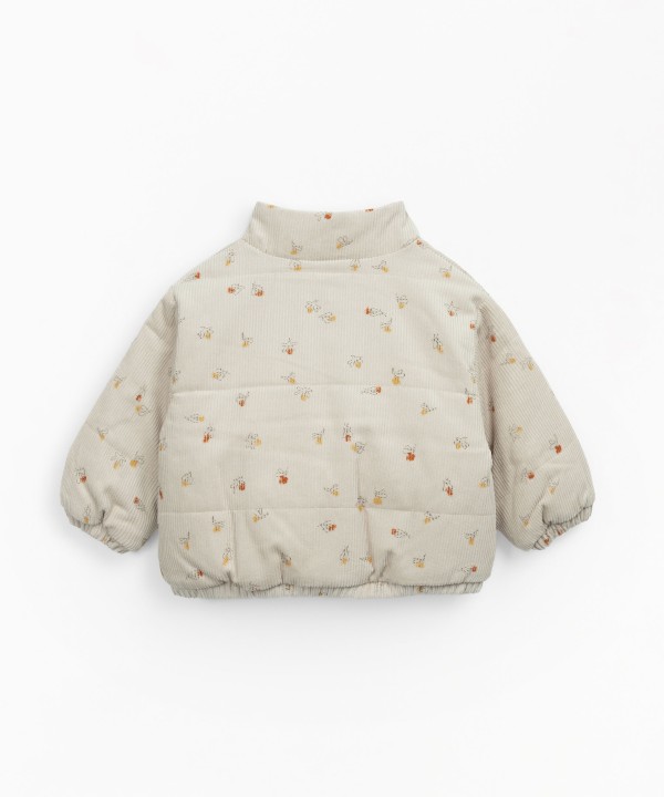 CHAQUETA PANA ESTAMPADA