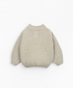 Camisola de tricot com fibras recicladas | Mother Lcia
