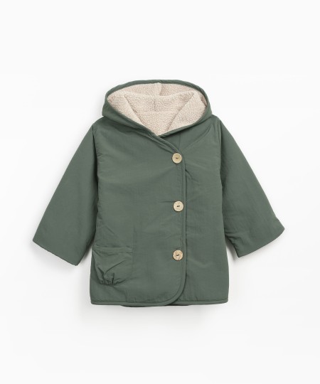 Parka imperméable réversible