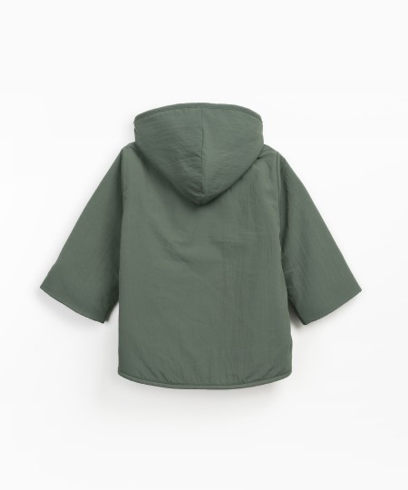 Parka imperméable réversible