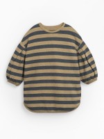 VESTITO DI MAGLIA A RIGHE