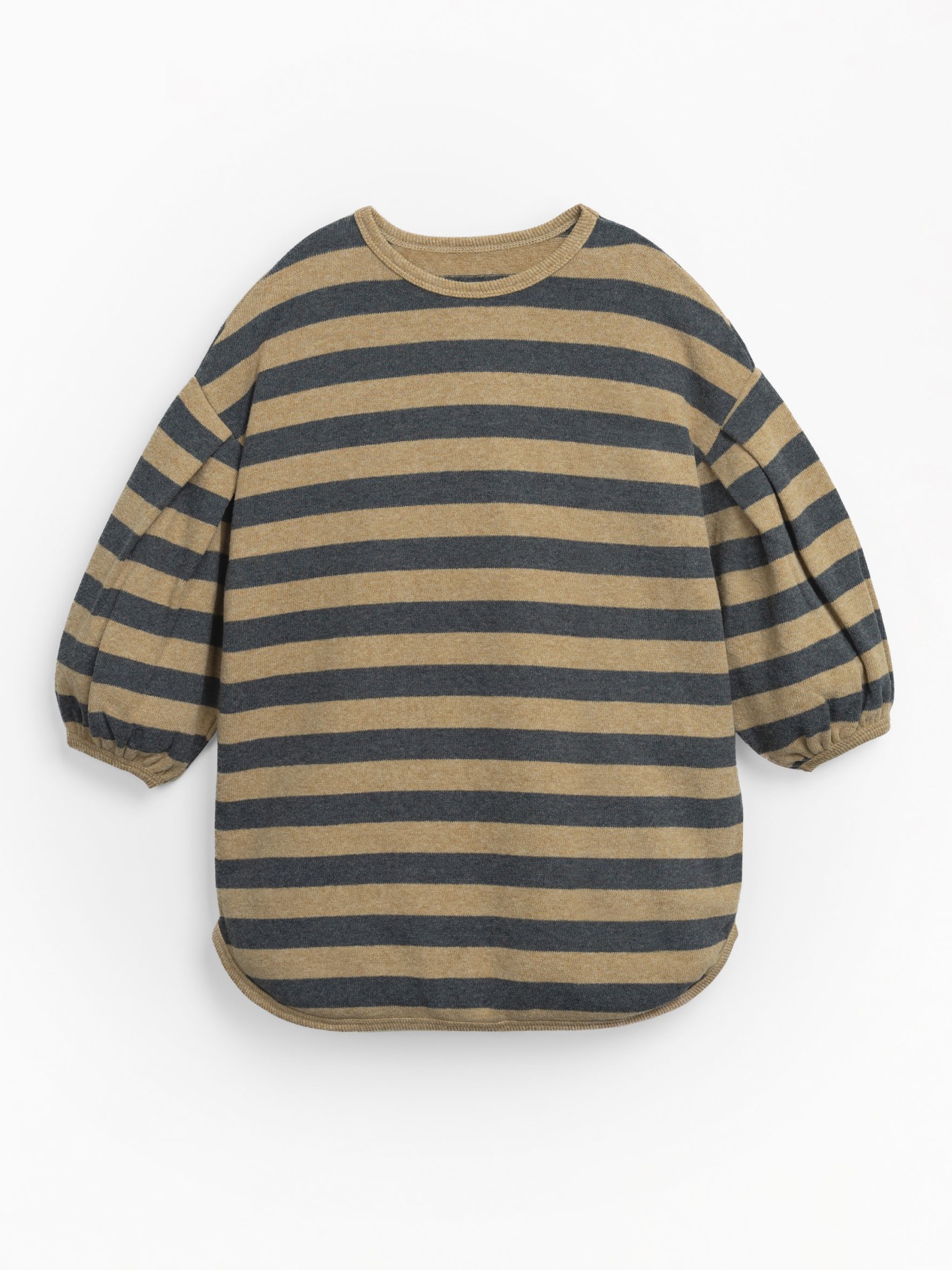 VESTITO DI MAGLIA A RIGHE