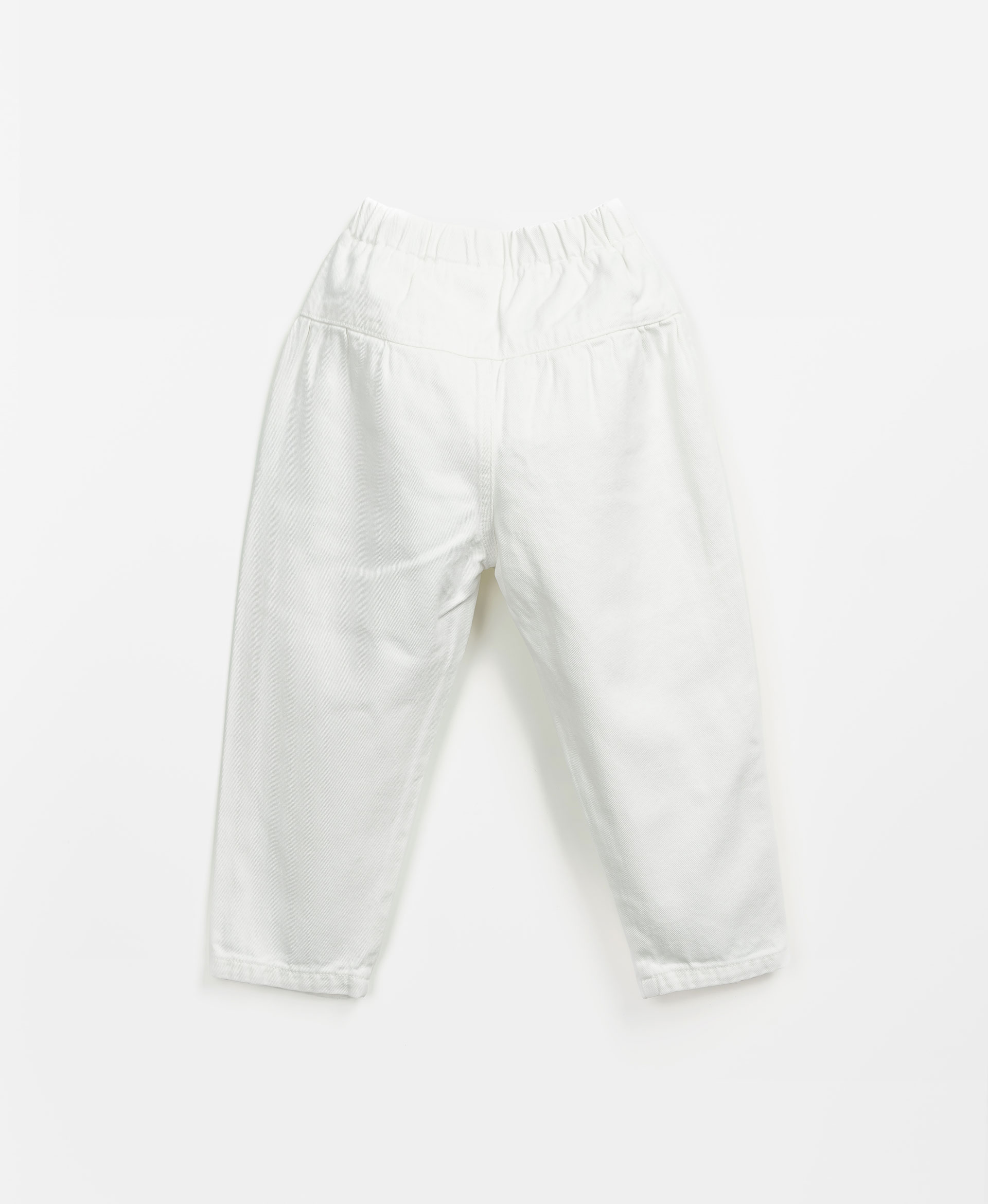 Serge trousers with frayed legs | Mother Lcia
