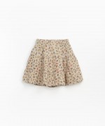 Woven organic cotton skirt | Mother Lcia