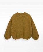 Knitted jersey with a mixture of fibres  | Mother Lcia