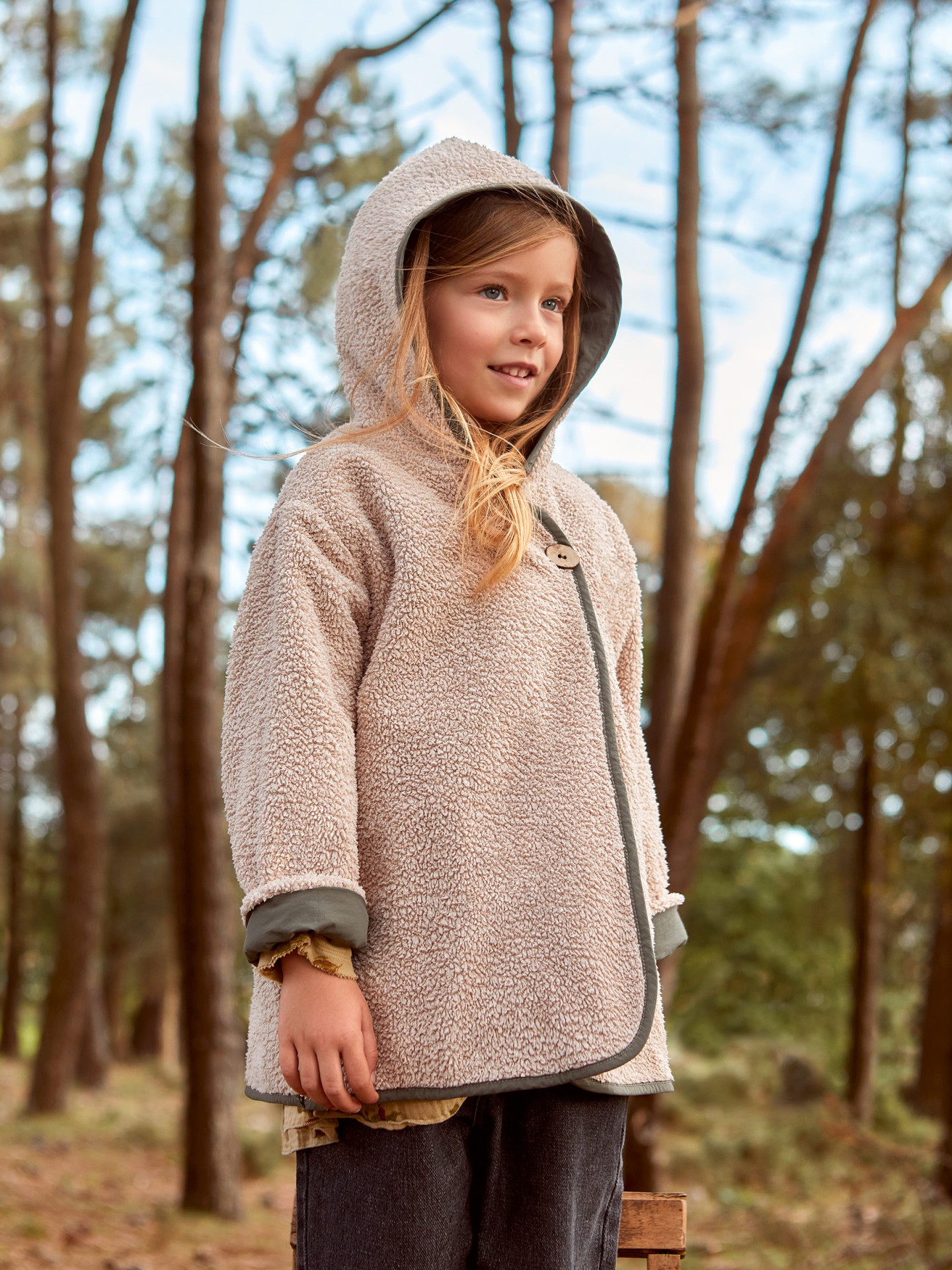 Parka imperméable réversible