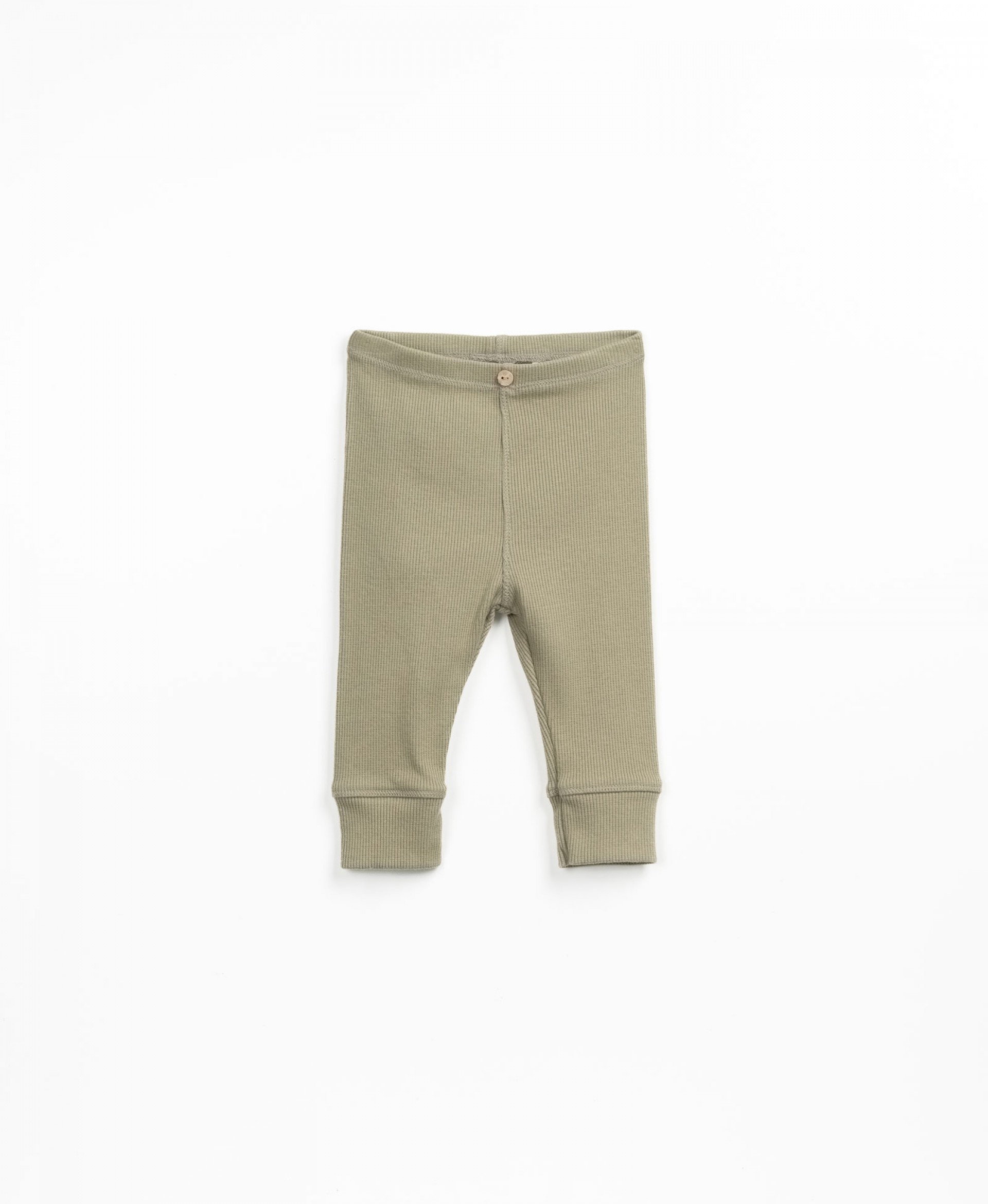 Organic Cotton Ribbed Leggings