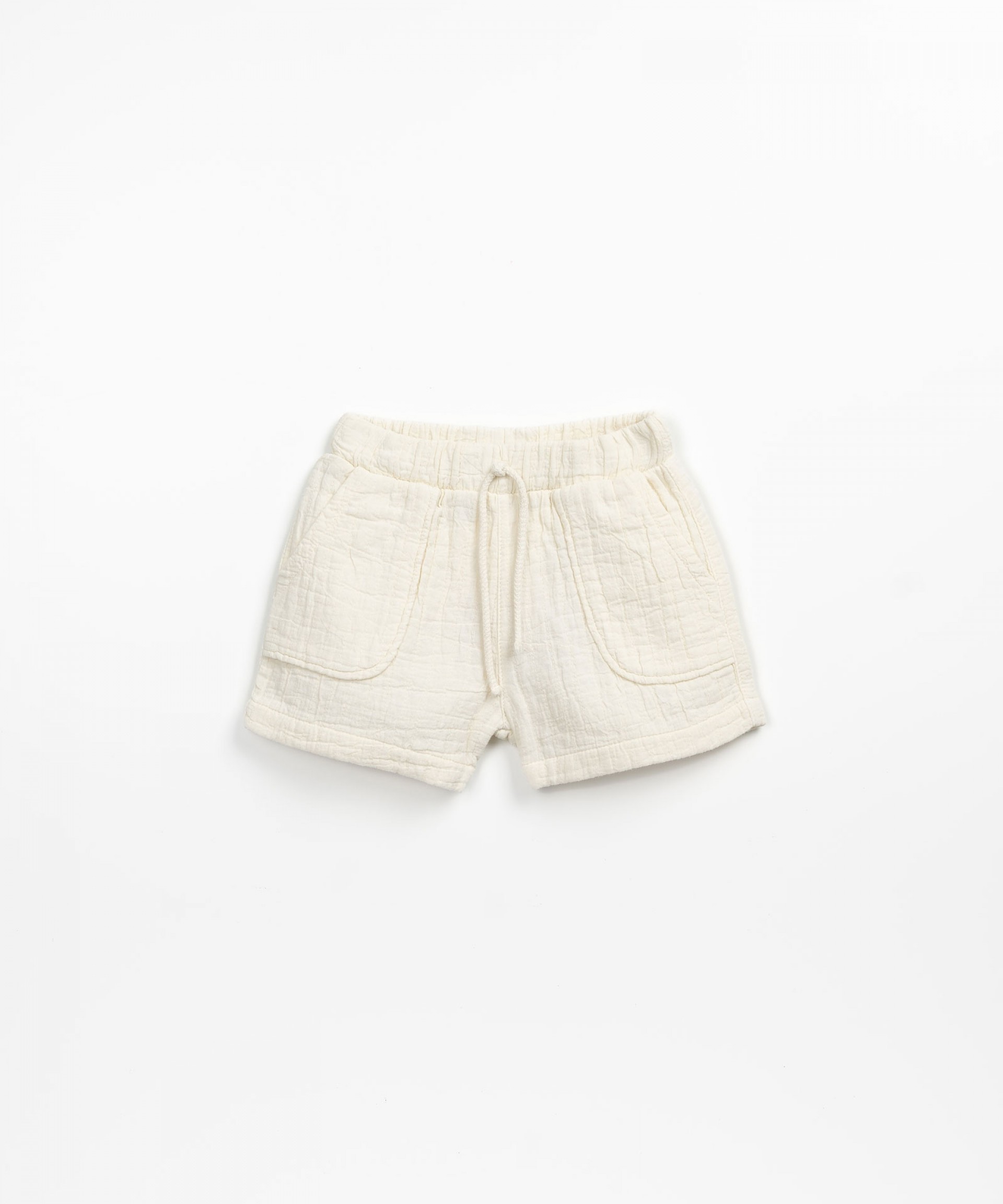 100% cotton baby boy shorts with front pockets