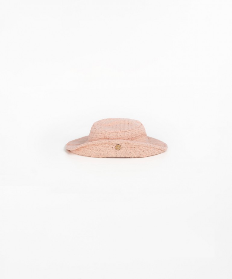 Jersey stitch organic cotton hat