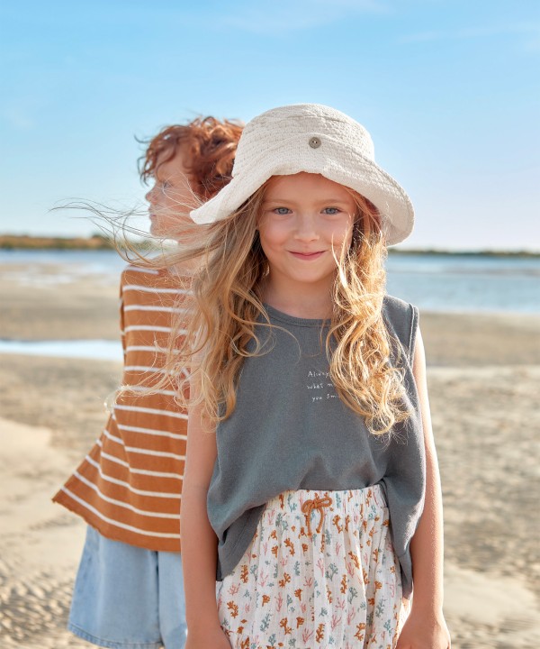 GONNA IN TESSUTO STAMPATO