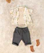 Pantaloni in misto cotone e modal | Textile Art