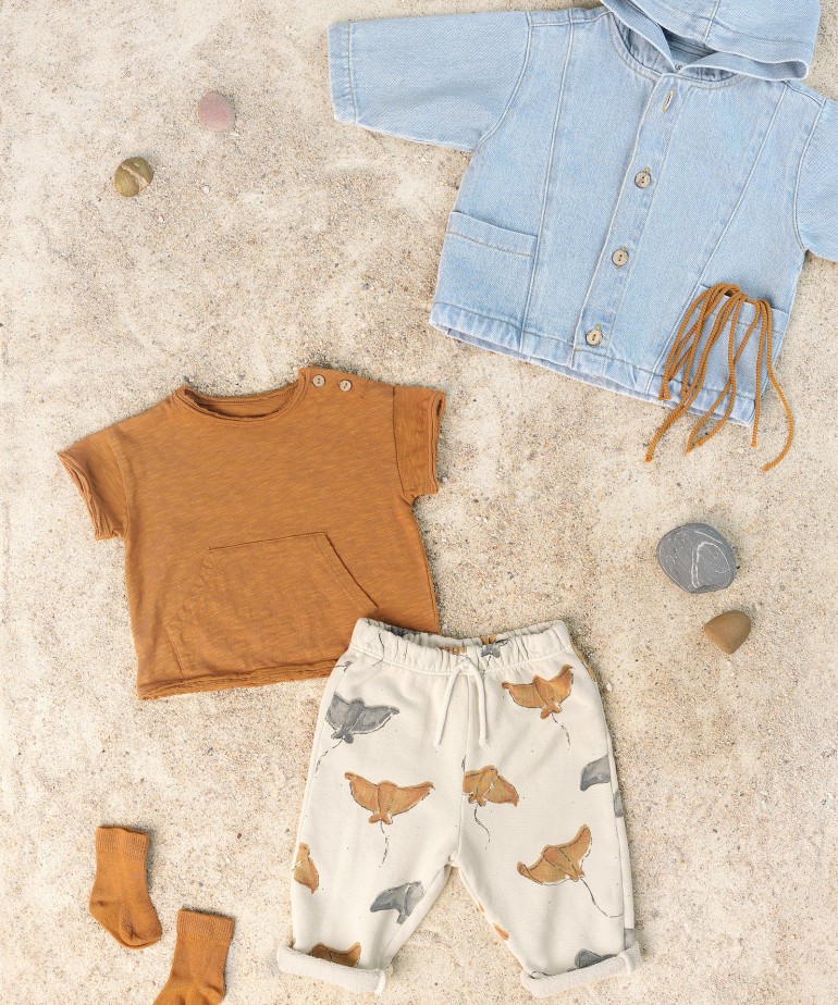 CALA FELPA ESTAMPADA