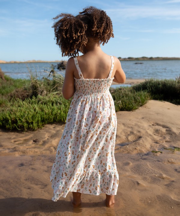 PRINTED WOVEN DRESS