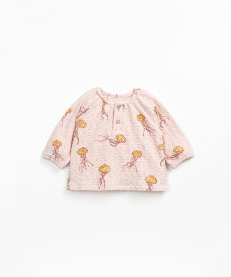 SWEAT JERSEY JACQUARD ESTAMPADO