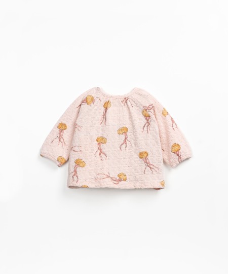 SWEAT JERSEY JACQUARD ESTAMPADO