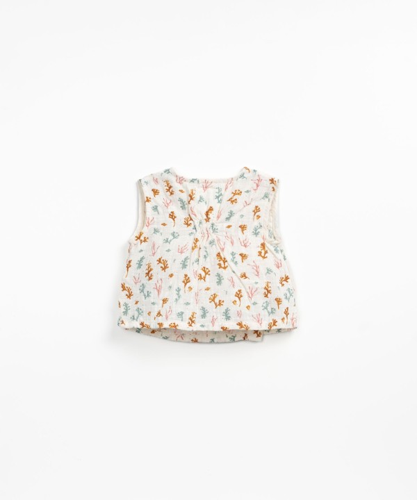 BLUSA TECIDO ESTAMPADO