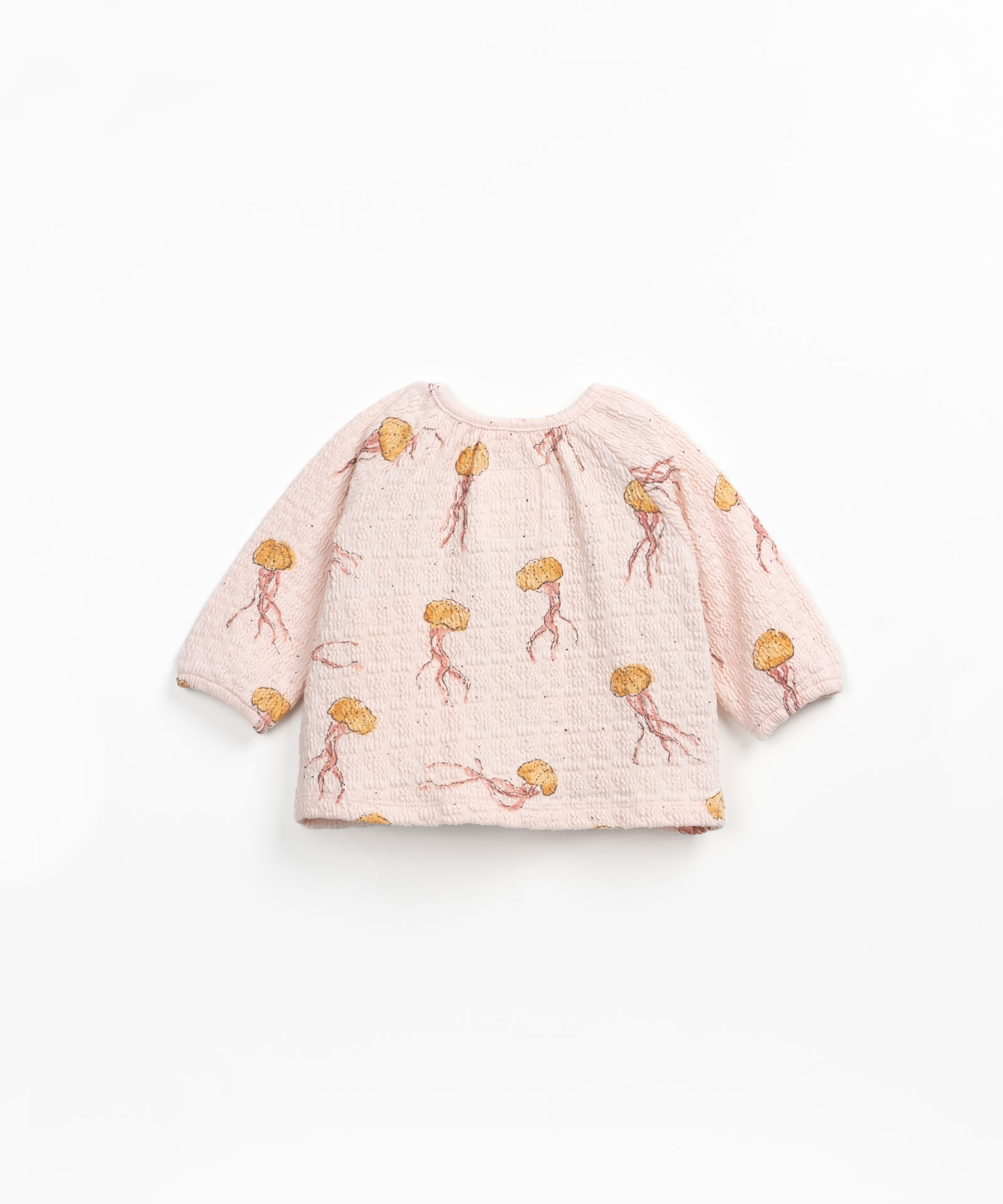 PRINTED JERSEY JACQUARD SWEATER