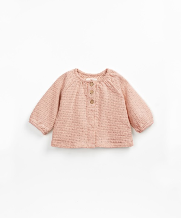 CHAQUETA JERSEY JACQUARD