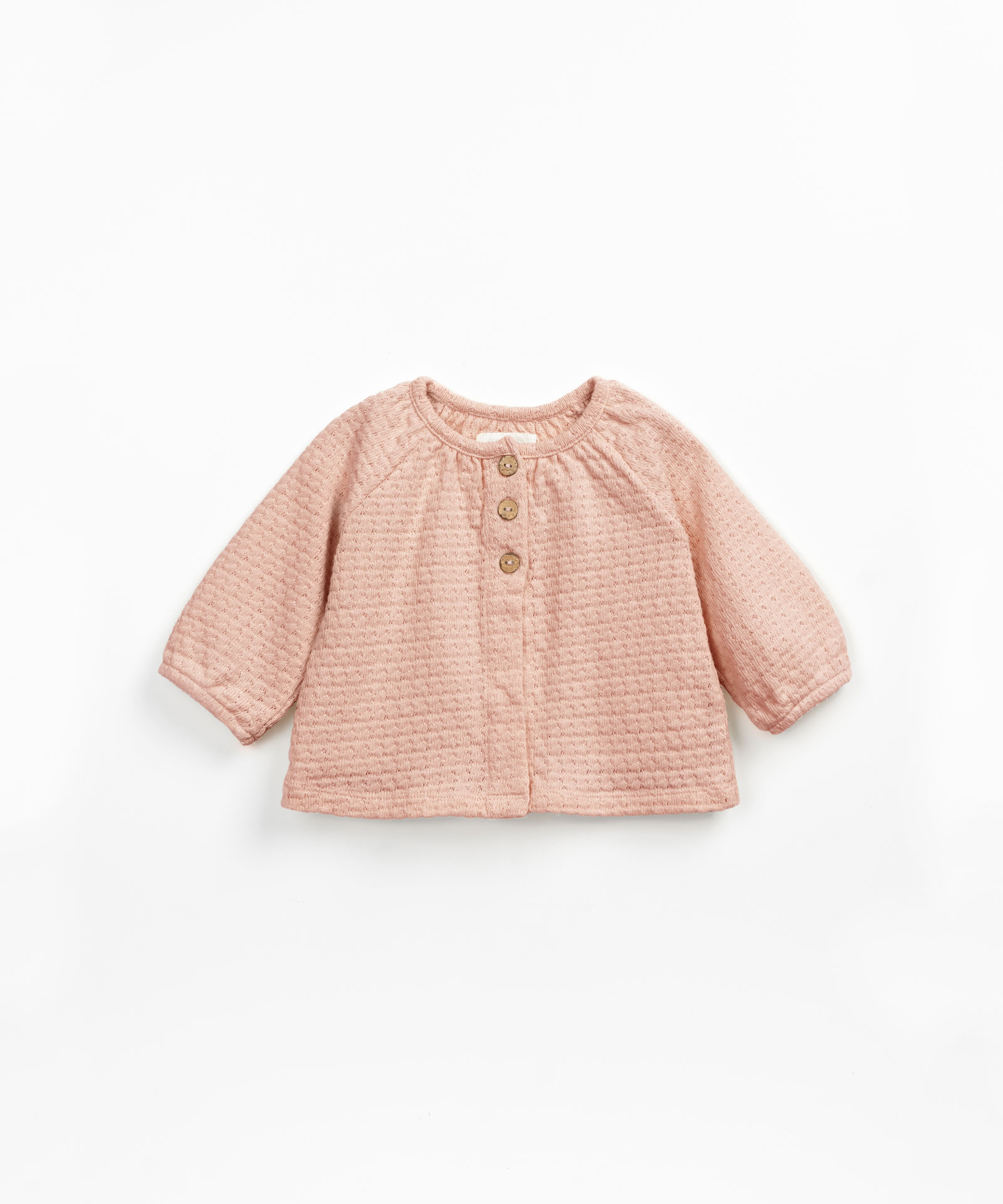 JERSEY JACQUARD CARDIGAN