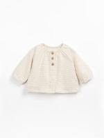 CHAQUETA JERSEY JACQUARD